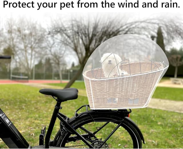 Thumbnail 2 de Regenschutz Fahrradkorb 61 × 40 cm