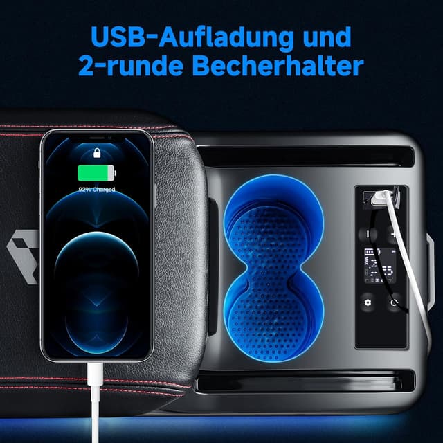 Thumbnail 5 de AAOBOSI Kompressor Kühlbox 15L bis 20°C