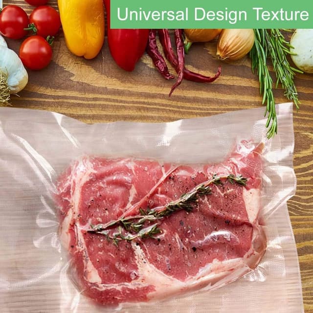 Thumbnail 6 de O2frepak O2frepak 200 Count Textured Vacuum Sealer Bags (20x30cm) for Food, BPA Free