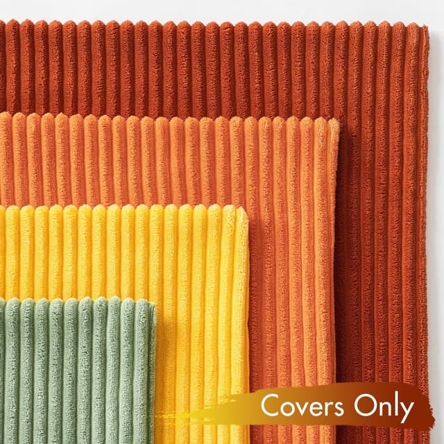 Detalle 2 de Federe per cuscini MIULEE velluto 40x40