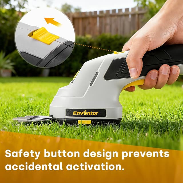 Detalle 2 de Enventor 2-in-1 cordless hedge trimmer 2000mAh