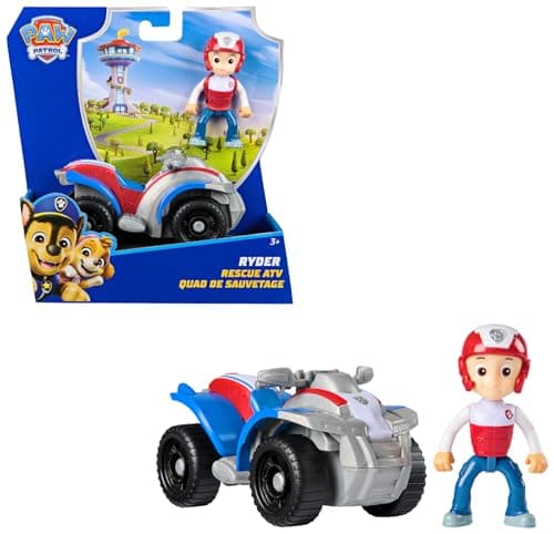 Detalle de Paw Patrol Patrulla Canina Quad de Rescate de Ryder y figura juguete