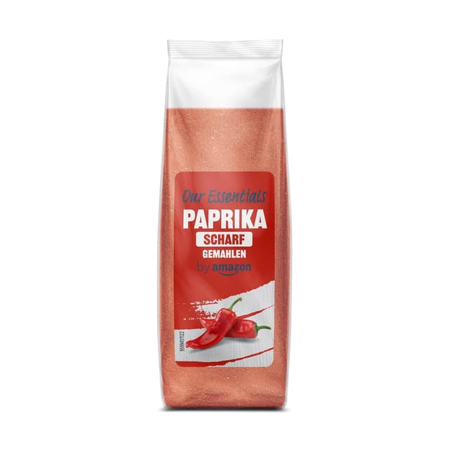 Detalle de Paprika Edelsüß von by Amazon, 50 g – zum Würzen und Verfeinern von Speisen