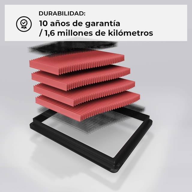 Thumbnail 1 de K&N 33-2194 Filtro de aire lavable 50,000 millas