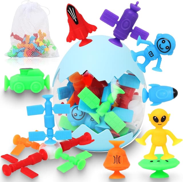 Thumbnail 6 de Suction Bath Toys 18 Pieces