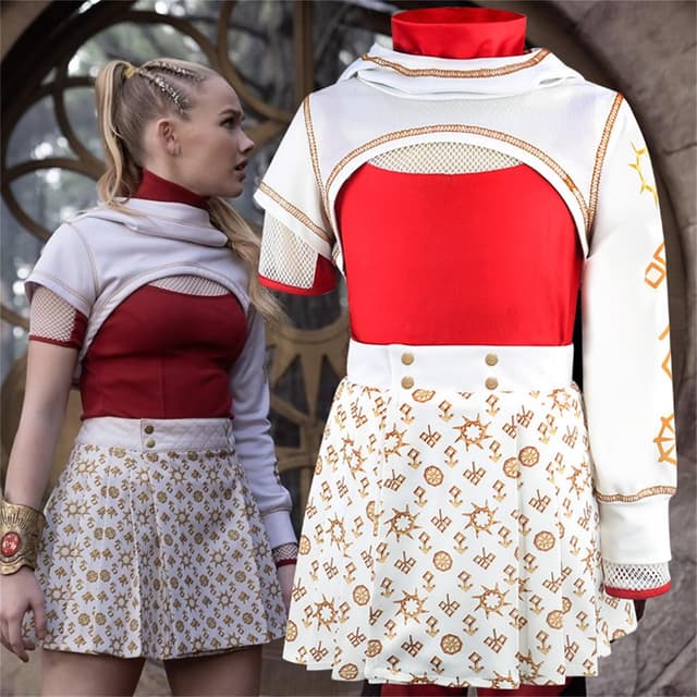 Detalle 2 de Zombies 4 cheerleading dress set