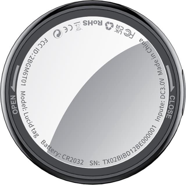 Detalle de Air Tags 4 Pack Noir, trackers AirTag