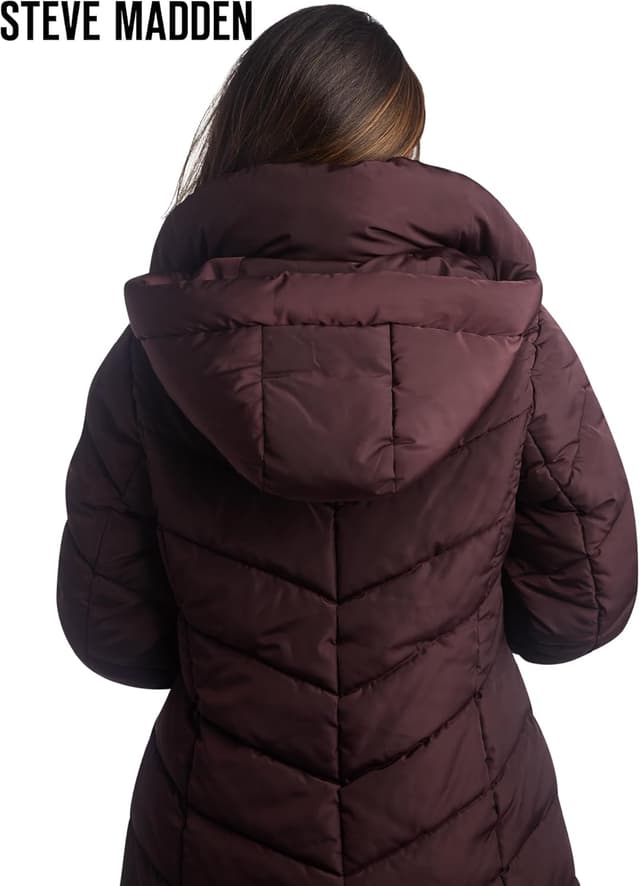 Thumbnail 6 de Steve Madden Long Puffer Coat heavyweight insulated parka
