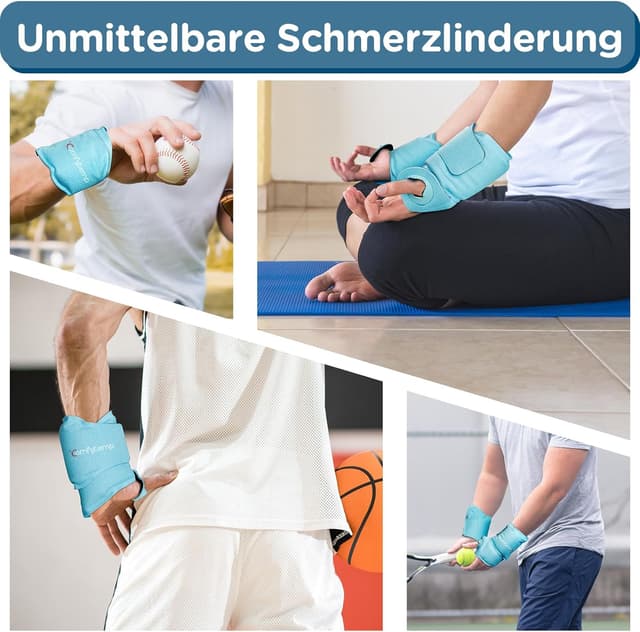 Thumbnail 6 de Comfytemp Kühlmanschette Handgelenk 2 Stück