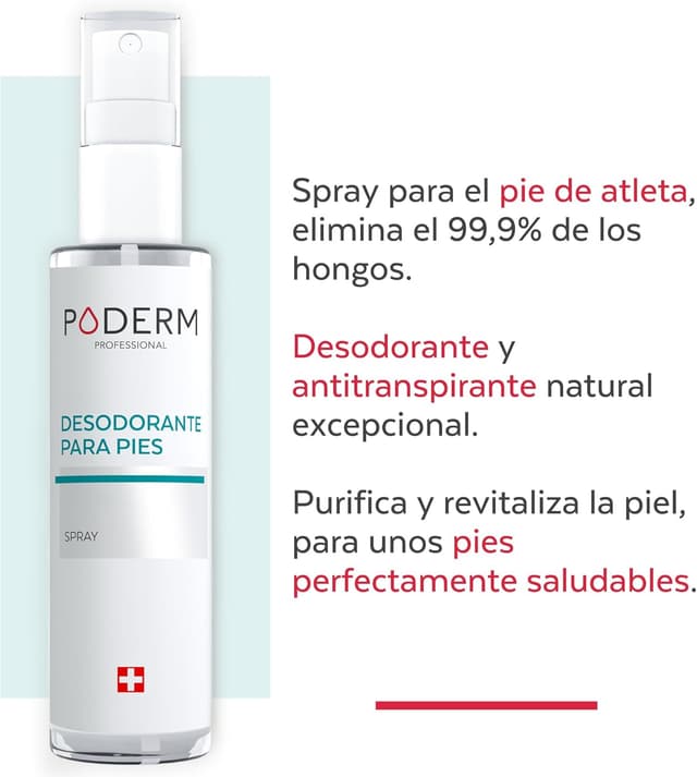 Detalle 2 de Poderm Spray Purificante de Pies para Micosis