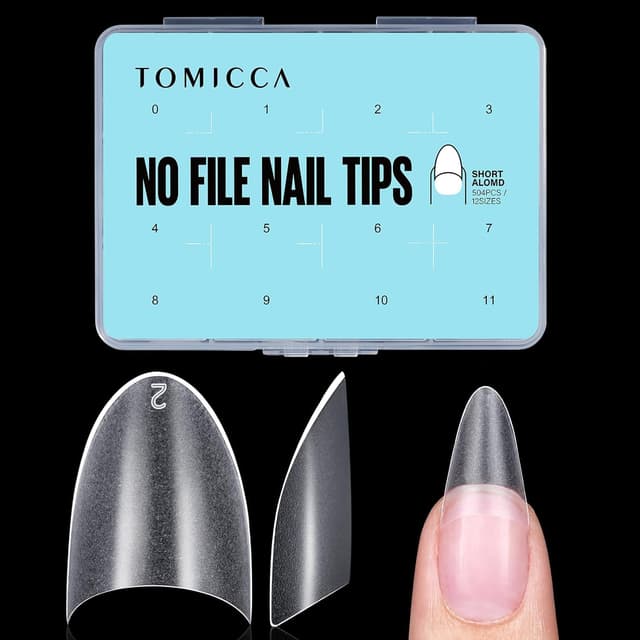 Detalle de TOMICCA 504 Nagel-Tips für Acryl-Optik