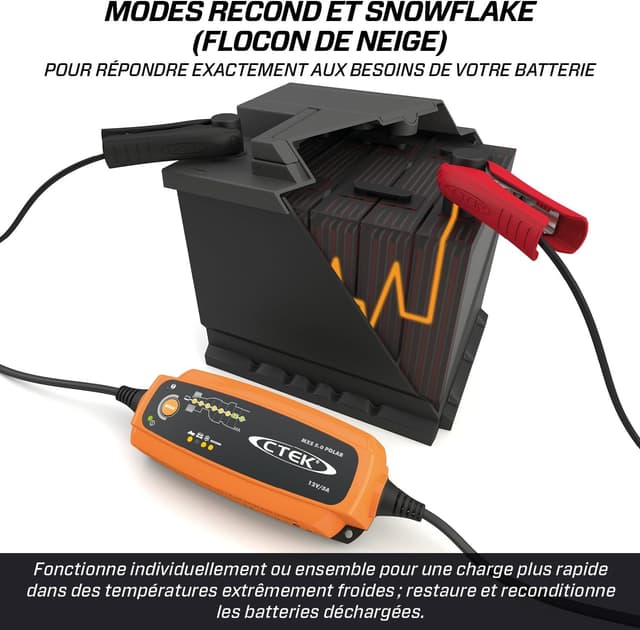 Thumbnail 4 de CTEK MXS 5.0 Polar chargeur 12V 5A