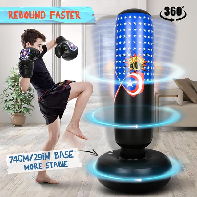 Thumbnail 4 de YasinKidz Sac de Frappe 168 cm 🥊