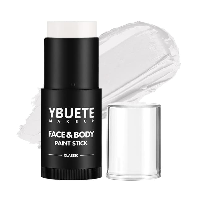 Detalle de YBUETE White Face Paint Stick Skeleton SFX