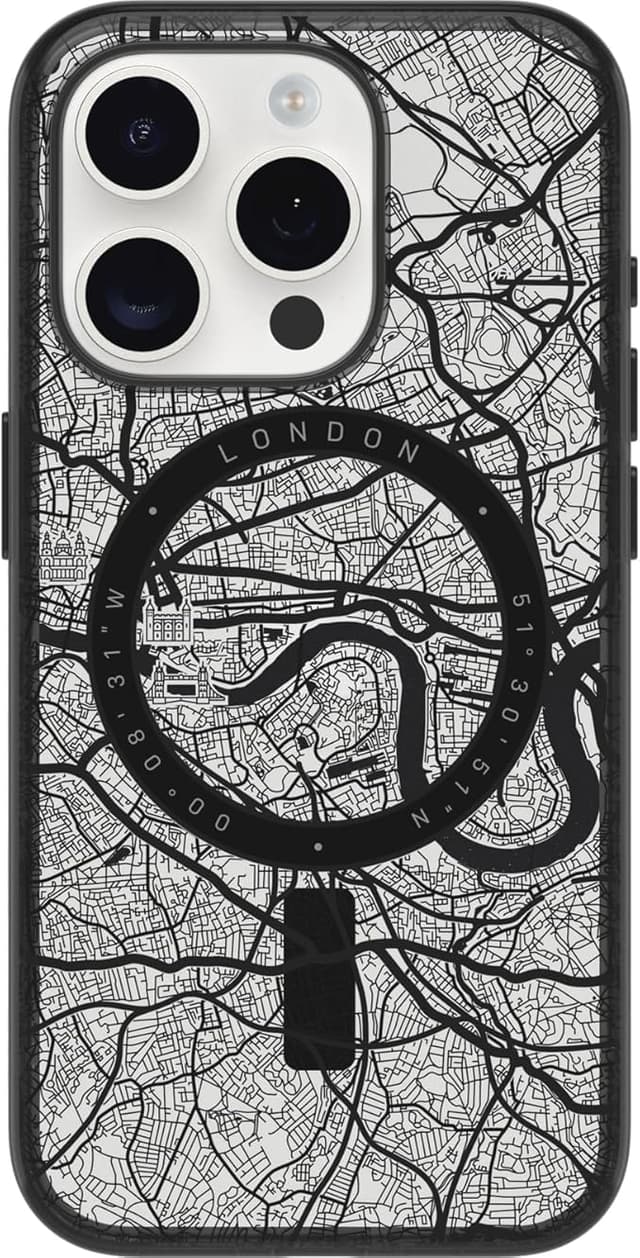 Detalle de Otterbox Clear Case MagSafe para iPhone 15 Pro – 3X Testeada