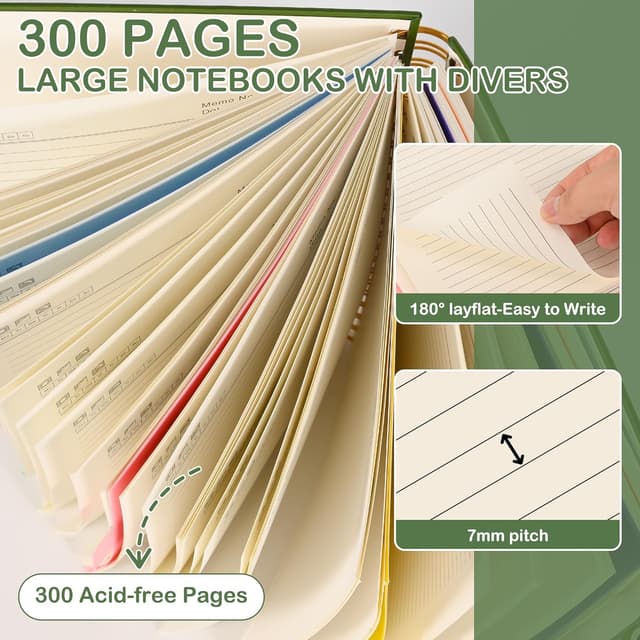 Detalle 1 de FREBLASO 5 subject notebook 300 pages