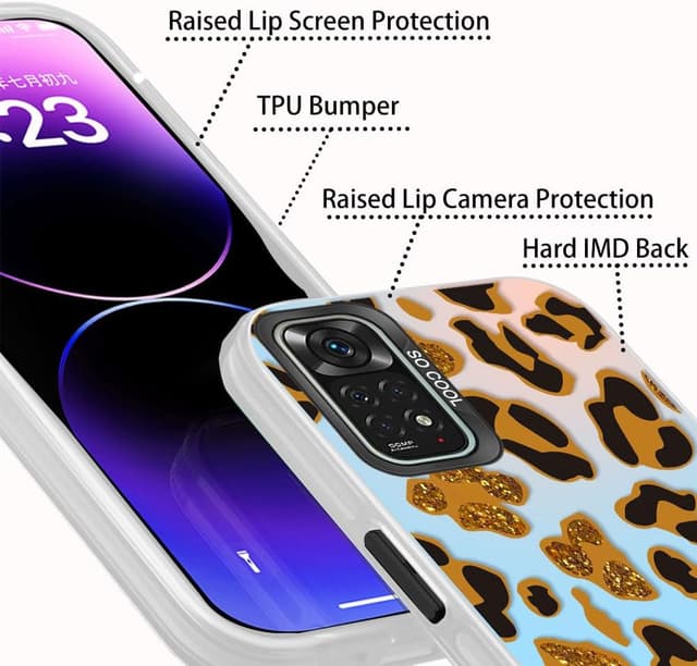 Detalle 2 de Tedyhulle Redmi Note 11 Pro Hülle 6,67 Zoll