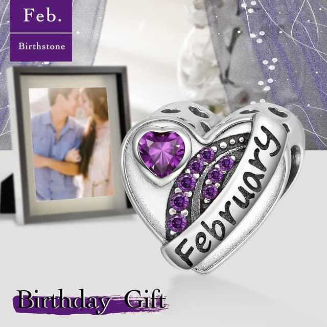 Detalle de Qings Birthstone Charm Bead 11.7mm