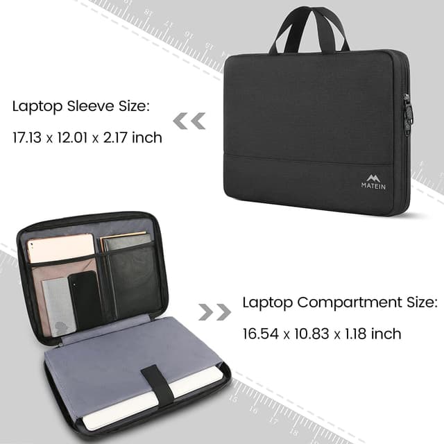 Thumbnail 4 de MATEIN Laptoptasche 17 Zoll für Laptop