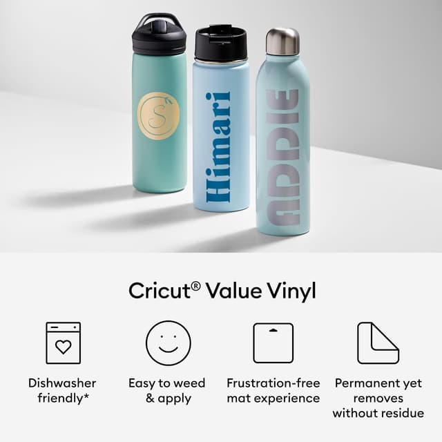 Detalle 2 de Value Vinyl Mate Blanco 12" x 35 ft 🎨