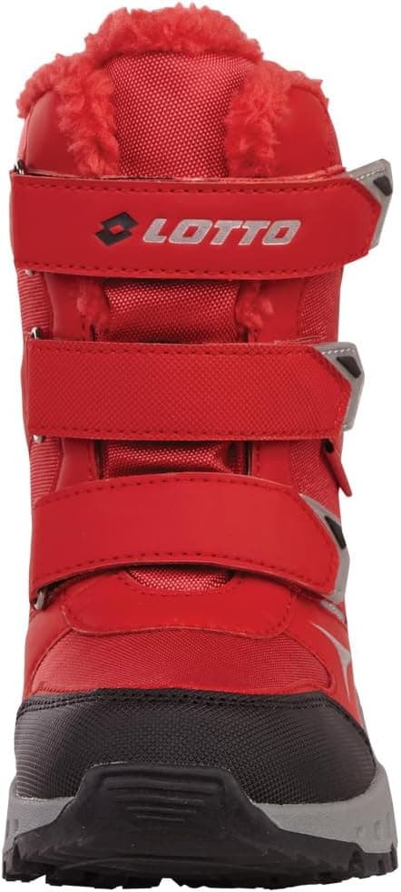 Detalle de Lotto Kinder Pinecreek Tex Stiefel mit Webpelzfutter – unisex Halblang