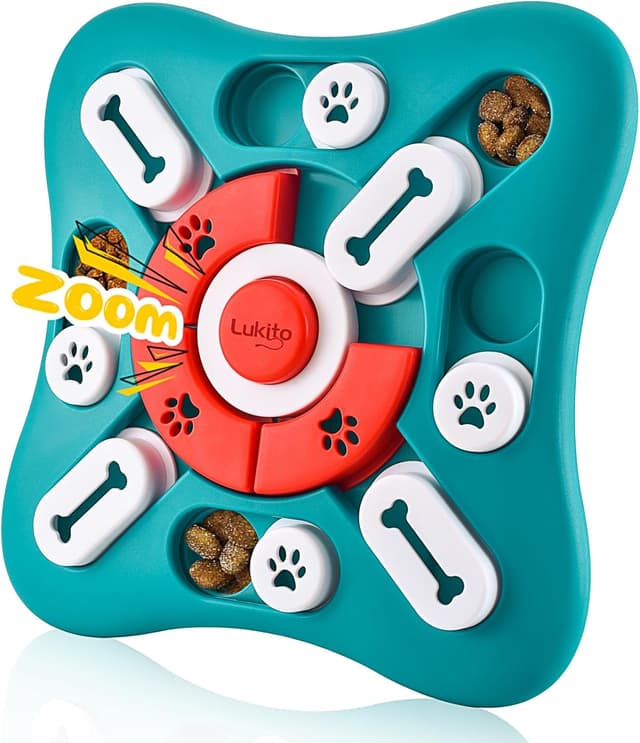 Detalle de LUKITO Dog Puzzle Toy slow feeder