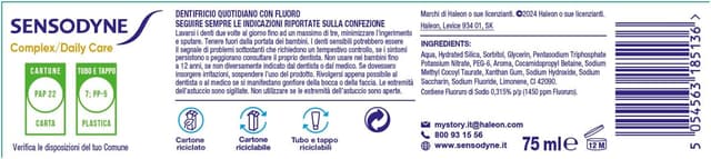 Thumbnail 6 de Sensodyne Dentifricio Complex 75 ml 🦷