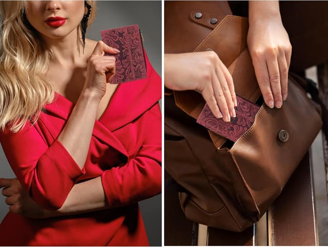 Thumbnail 6 de Oak Leathers RFID wallet 4.2 x 3.4