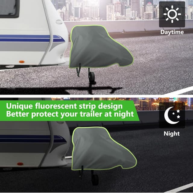 Thumbnail 3 de URAQT Cubierta para Remolque de Caravana 94x65x17