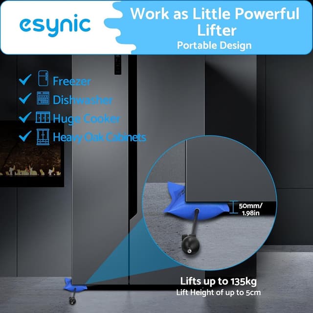 Thumbnail 4 de eSynic Air Wedge 297 lbs lifting bag