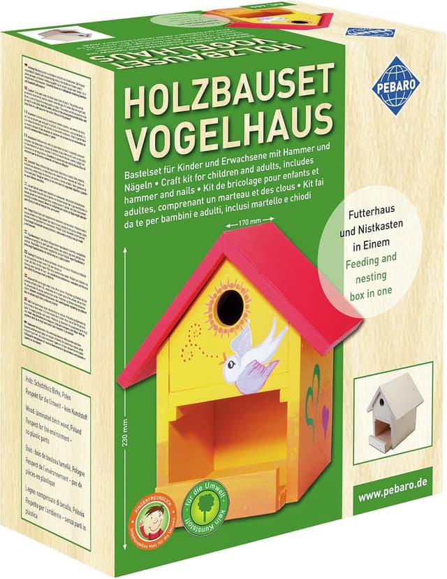 Imagen de Pebaro Siva 466 Kit de Construction Cabane à Oiseaux en OfertitasTOP