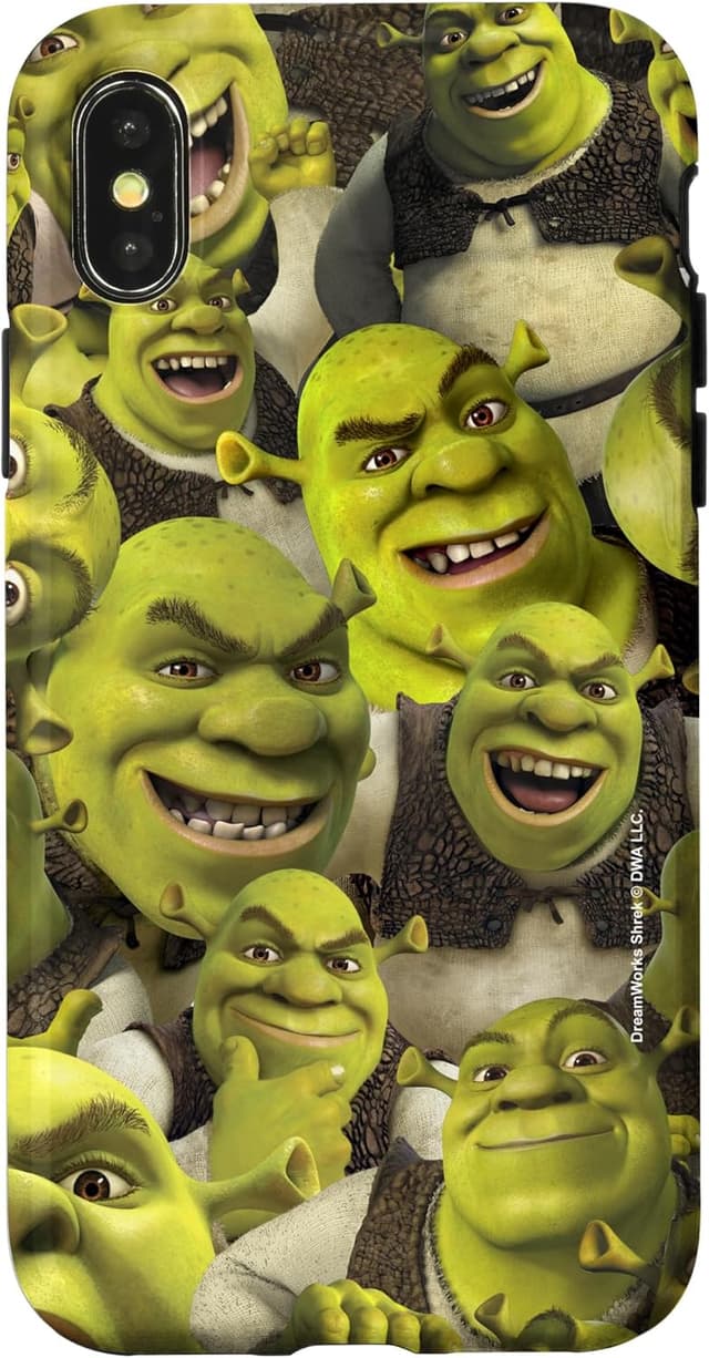 Detalle de Custodia iPhone 17 Pro Shrek con stile