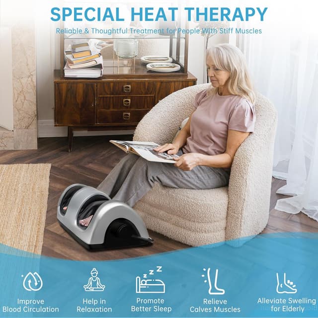 Thumbnail 4 de TISSCARE Shiatsu Foot Massager with Heat for Pain Relief