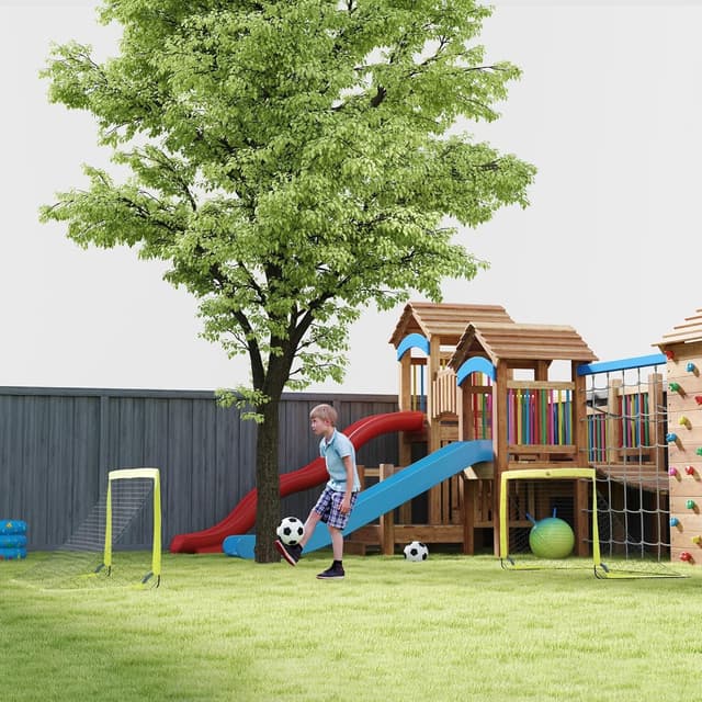 Detalle 2 de Football goal nets 6 x 3 ft, set of 2