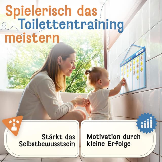 Detalle 2 de LIKARTO Töpfchen Training 20 x 30 cm 🚼