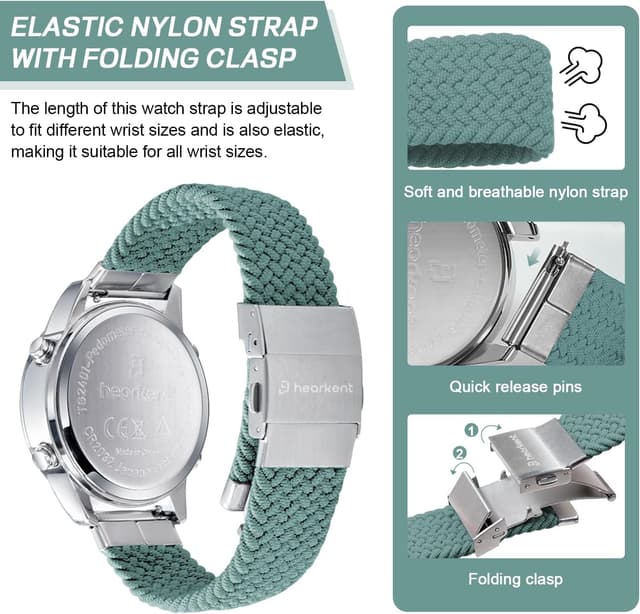 Thumbnail 5 de Hearkent pedometer watch for women, 30M waterproof