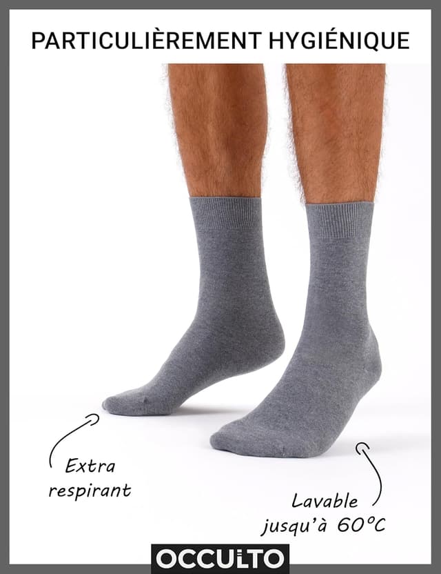 Thumbnail 4 de Occulto Ingo chaussettes homme 10 paires