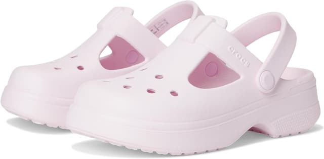 Detalle de Crocs Classic Mary Jane Clog : sabots enfant en éthylène-acétate de vinyle, faciles à nettoyer