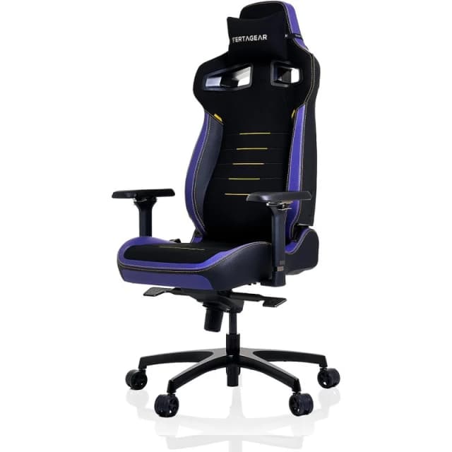 Detalle de Vertagear Racing PL4800 Silla gaming ergonómica púrpura medianoche