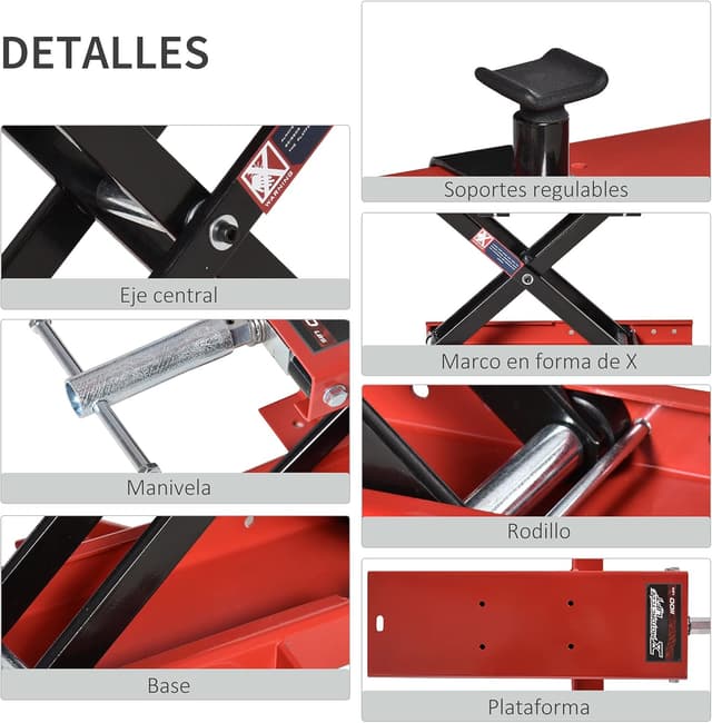 Thumbnail 4 de DURHAND Plataforma Elevadora para Motocicletas 500 kg