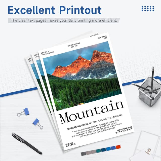 Detalle de 304XL Ink Cartridges Combo Pack (Black & Colour) Compatible with HP 304XL for Envy and DeskJet 2600/2620/3700/3760 series