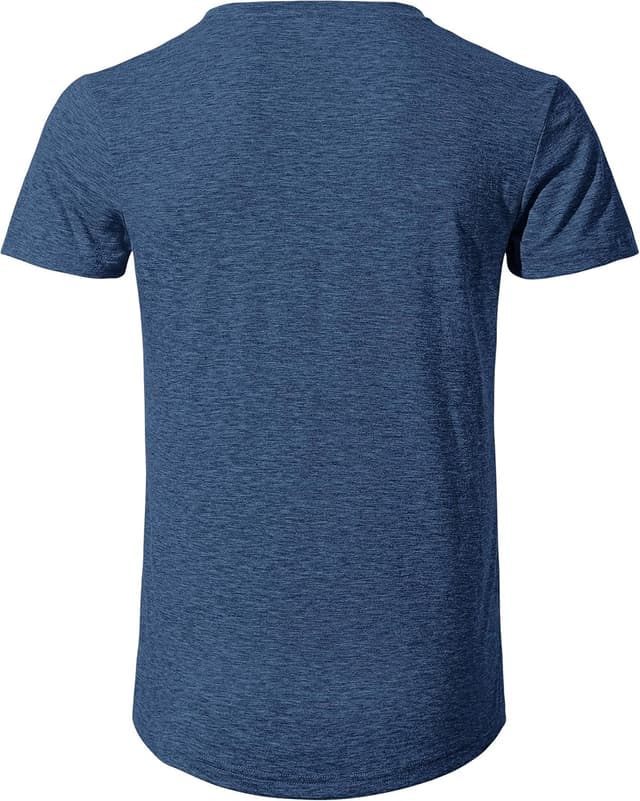 Detalle de TARAINYA Henley Shirt für Herren aus Baumwolle mit 3-Knopfleiste, Kurzarm Sommer (M–4XL)