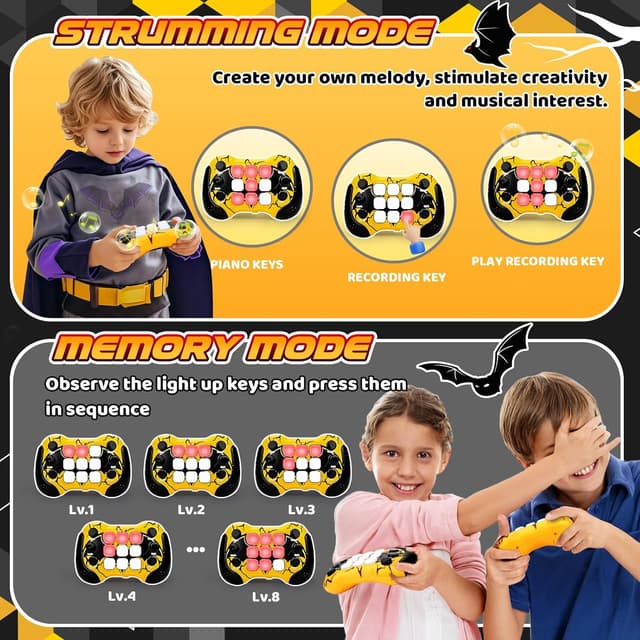 Detalle de Eichhoo Quick Push Pop Kids Sensory Handheld Games Console (Autism Toys) for Ages 5–12