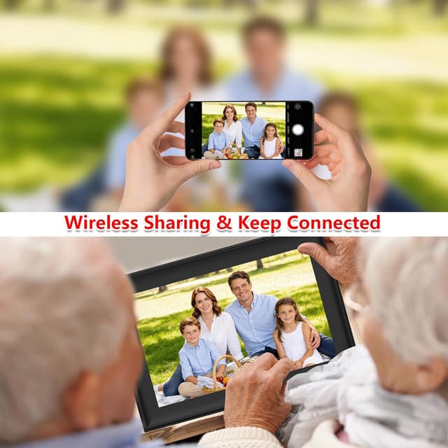 Thumbnail 6 de AKImart FRAMEO 10.1-inch WiFi Digital Photo Frame with Touch Screen (1280x800, 32GB)