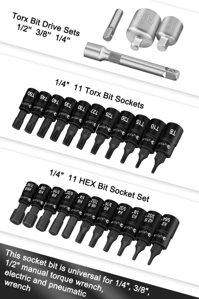 Detalle 2 de Lytool jeu d’embouts Torx 25 pièces