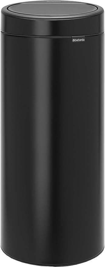 Imagen de Brabantia Touch Bin 30L - Cubo de basura negro 🗑 en OfertitasTOP