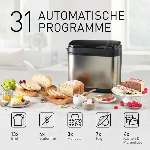 Thumbnail 4 de Panasonic SD-YR2550 Brotbackautomat 31 Programme 🍞