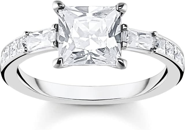 Detalle de THOMAS SABO TR2380-051-14 anillo 48 925 plata