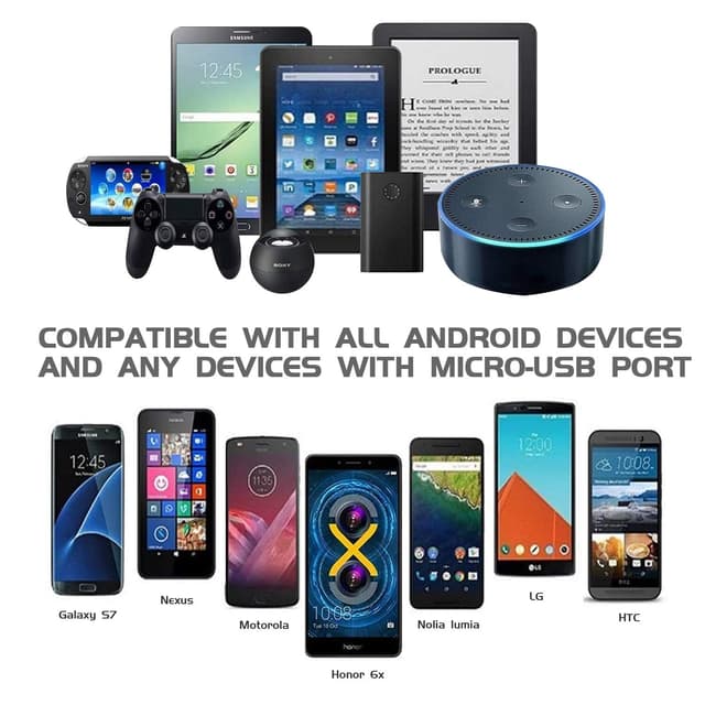 Thumbnail 6 de ANMIEL Micro USB Kabel 3 m 2,4 A Lade- und Datenkabel