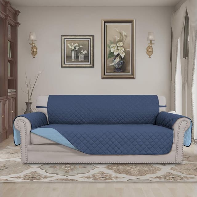 Detalle 2 de Easy-Going Reversible Oversized Couch Cover 3-seat ๐